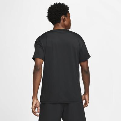 Nike Mens Pro Dri-FIT Short Sleeve Tee - Black - main image