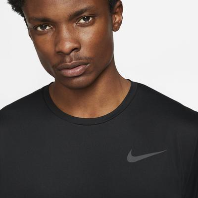 Nike Mens Pro Dri-FIT Short Sleeve Tee - Black - main image