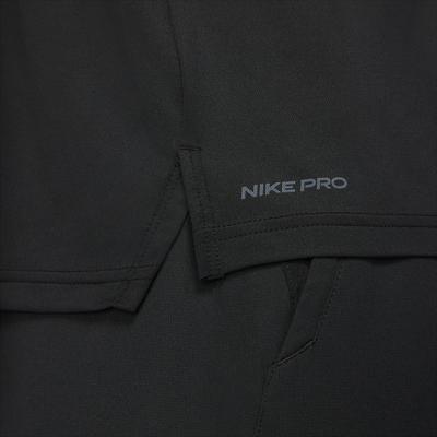 Nike Mens Pro Dri-FIT Short Sleeve Tee - Black - main image