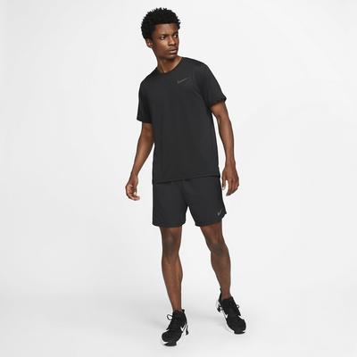 Nike Mens Pro Dri-FIT Short Sleeve Tee - Black - main image
