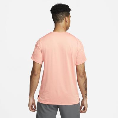 Nike Mens Pro Dri-FIT Short Sleeve Tee - Bleached Coral - main image