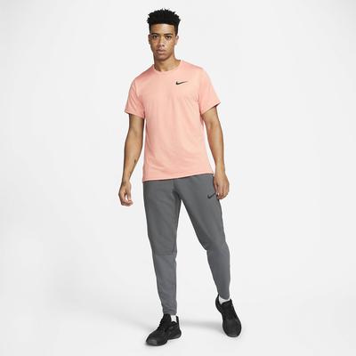 Nike Mens Pro Dri-FIT Short Sleeve Tee - Bleached Coral - main image