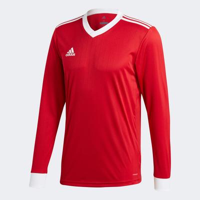 Adidas Mens Tabela Long Sleeve Jersey - Red - main image