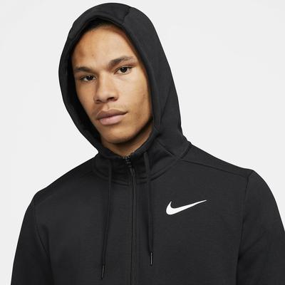 Nike Mens Full Zip Training Hoodie - Black - main image