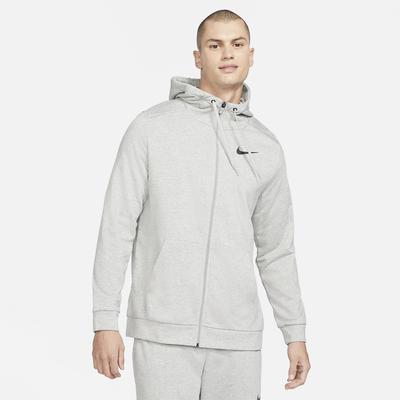 Nike Mens Full Zip Training Hoodie - Light Grey - main image