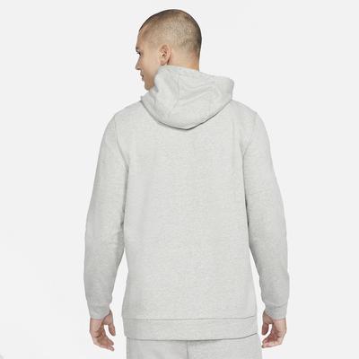 Nike Mens Full Zip Training Hoodie - Light Grey