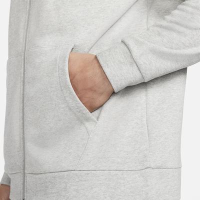 Nike Mens Full Zip Training Hoodie - Light Grey - main image