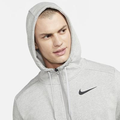 Nike Mens Full Zip Training Hoodie - Light Grey - main image