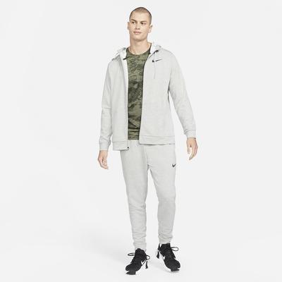 Nike Mens Full Zip Training Hoodie - Light Grey - main image