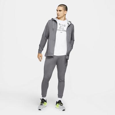 Nike Mens Full Zip Training Hoodie - Grey - main image