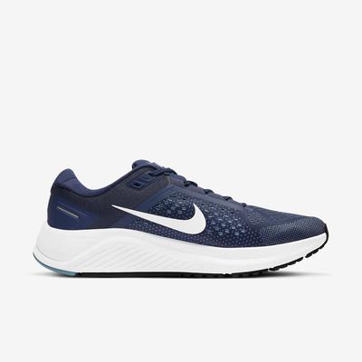 Nike Mens Air Zoom Structure 23 Running Shoes - Midnight Navy - main image