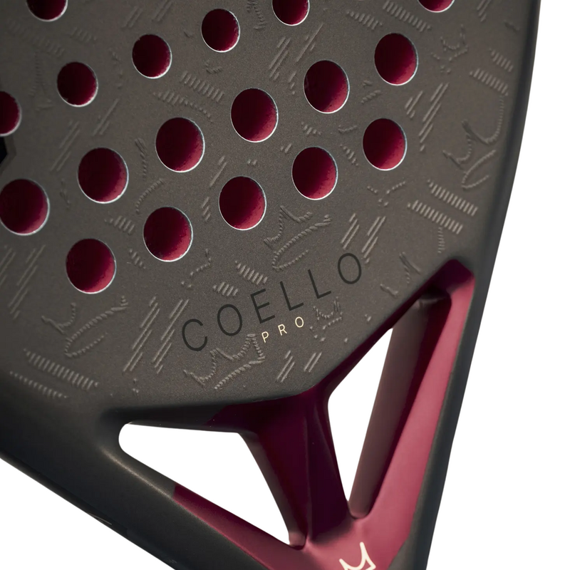 HEAD Coello Pro Padel Racket 2026 - Black/Red - main image