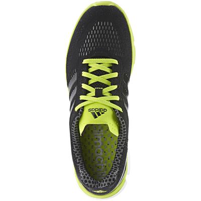 Adidas Mens ClimaCool Ride Running Shoes - Black/Solar-Slime - main image
