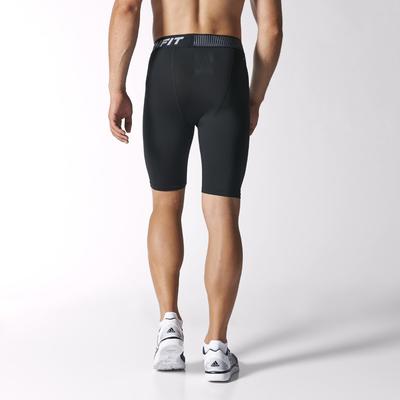 Adidas Mens Techfit Base Short Tights - Black - main image