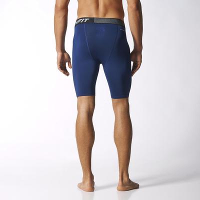 Adidas Mens Techfit Base Short Tights - Navy Blue - main image