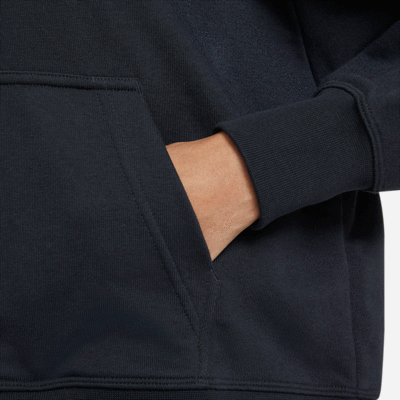 Nike Womens Dri-FIT Full-Zip Hoodie - Black/White - main image