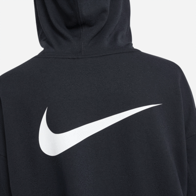 Nike Womens Dri-FIT Full-Zip Hoodie - Black/White - main image