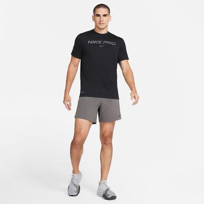 Nike Mens Pro Short Sleeve Top - Black - main image