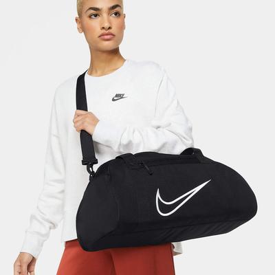 Nike Gym Club Duffel Bag - Black/White - main image