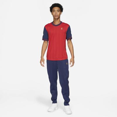 Nike Mens Dri-Fit Slam Top - Red/Binary Blue - main image