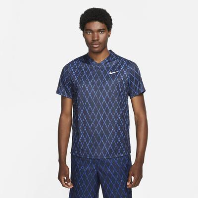 Nike Mens Victory Tennis Top - Obsidian - main image