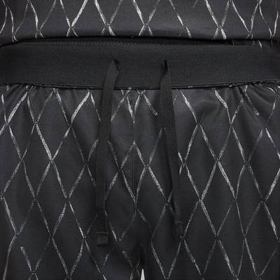 Nike Mens 9 Inch Printed Tennis Shorts - Black/White - main image