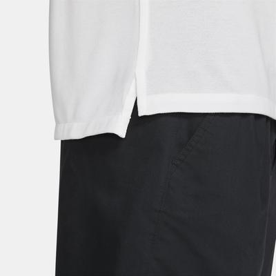 Nike Mens Slim Fit Polo - White