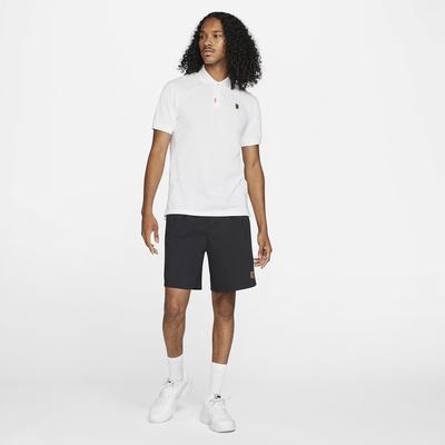 Nike Mens Slim Fit Polo - White