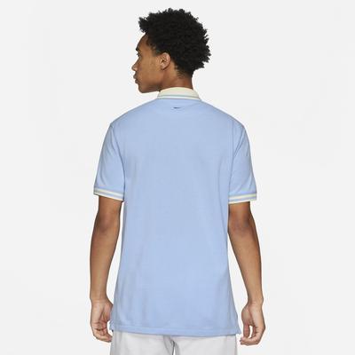 Nike Mens Slim Fit Polo - Aluminium - main image