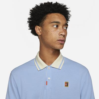 Nike Mens Slim Fit Polo - Aluminium - main image