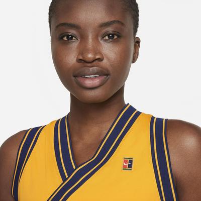 Nike Womens Slam Tennis Dress - University Gold - main image