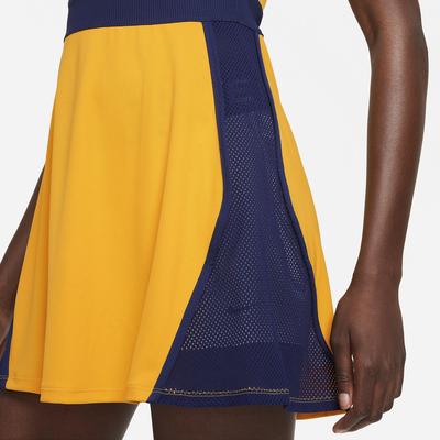 Nike Womens Slam Tennis Dress - University Gold - main image