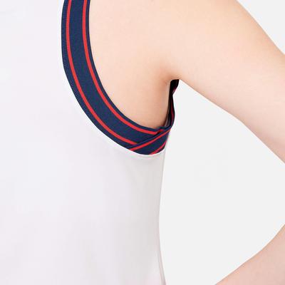 Nike Womens Slam Tennis Tank - White/Black - main image