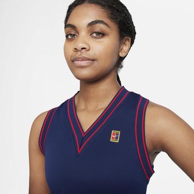 Nike Womens Slam Tennis Tank - Binary Blue