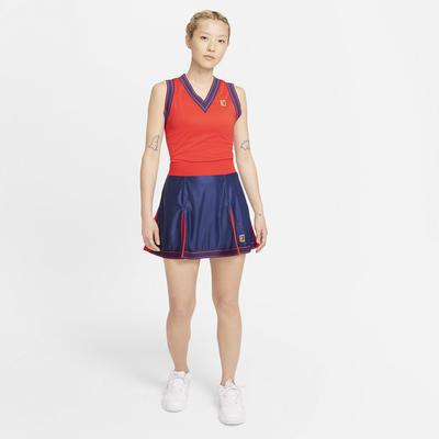 Nike Womens Slam Tennis Tank - University Red - main image