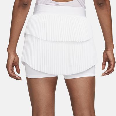 Nike Womens Frilled Slam Tennis Skirt - White