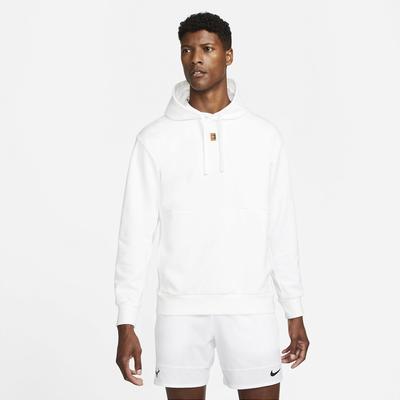 Nike Mens Fleece Hoodie - White - main image