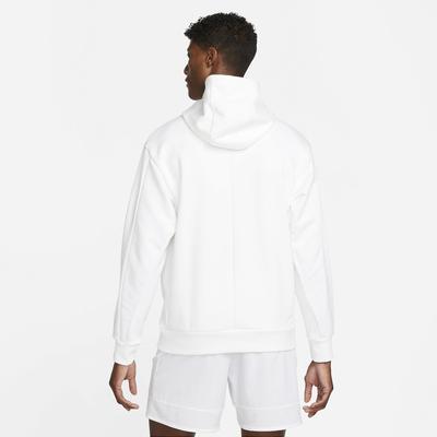 Nike Mens Fleece Hoodie - White - main image