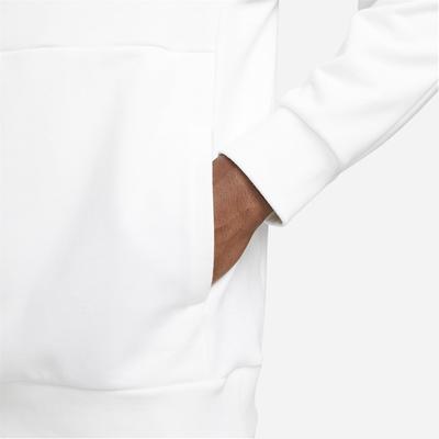 Nike Mens Fleece Hoodie - White - main image