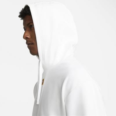 Nike Mens Fleece Hoodie - White - main image