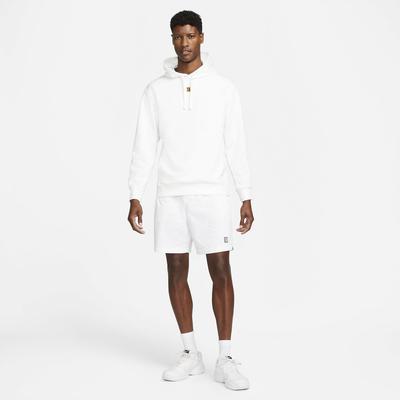 Nike Mens Fleece Hoodie - White - main image