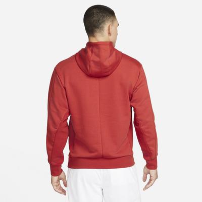 Nike Mens Fleece Hoodie - Cinnabar - main image