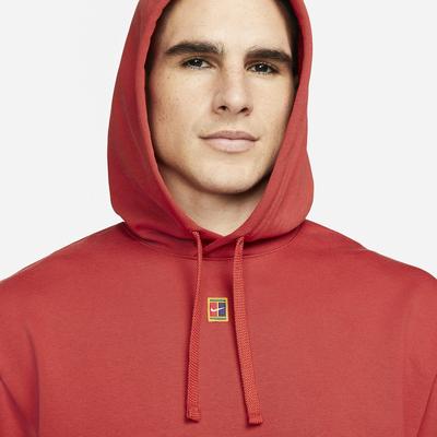 Nike Mens Fleece Hoodie - Cinnabar - main image
