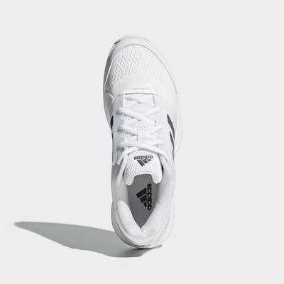 Adidas Womens Barricade Grass Court Tennis Shoes - White - main image
