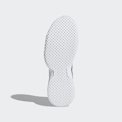 Adidas Womens Barricade Grass Court Tennis Shoes - White - main image