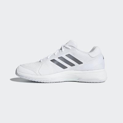 Adidas Womens Barricade Grass Court Tennis Shoes - White - main image