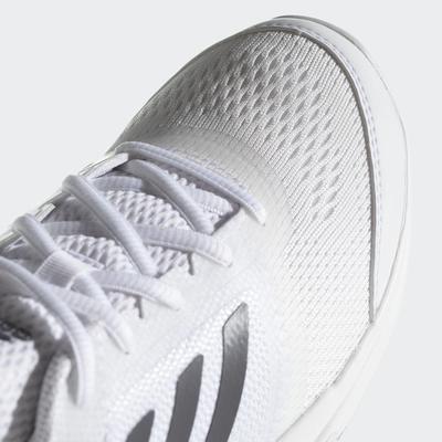 Adidas Womens Barricade Grass Court Tennis Shoes - White - main image