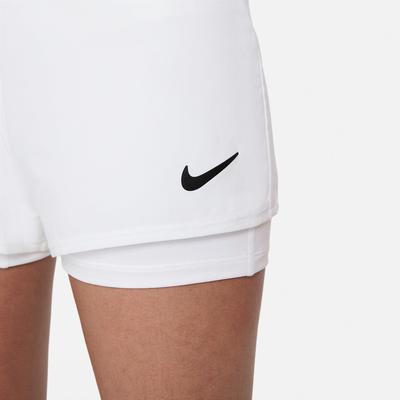 Nike Girls Victory Shorts - White - main image