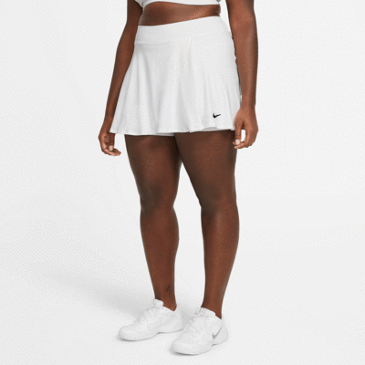 Nike Womens Flouncy Victory Skirt (Plus Size) - White - main image