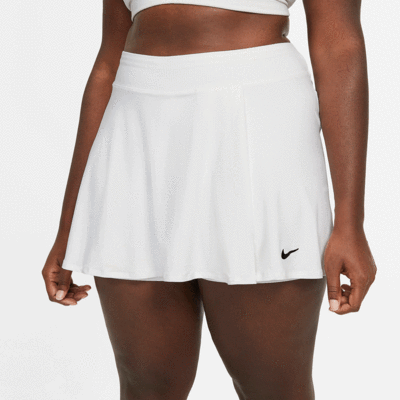 Nike Womens Flouncy Victory Skirt (Plus Size) - White - main image